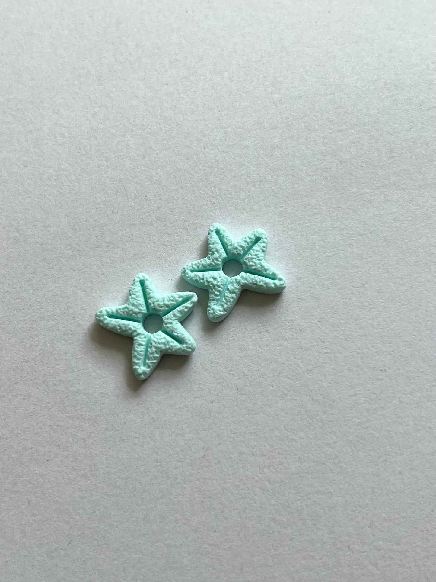 Aritos Estrellas Turquesas