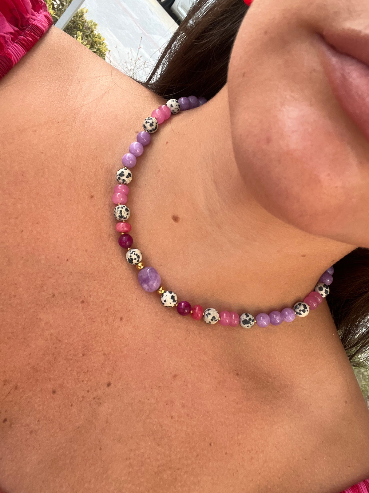 Collar Lila Dorado