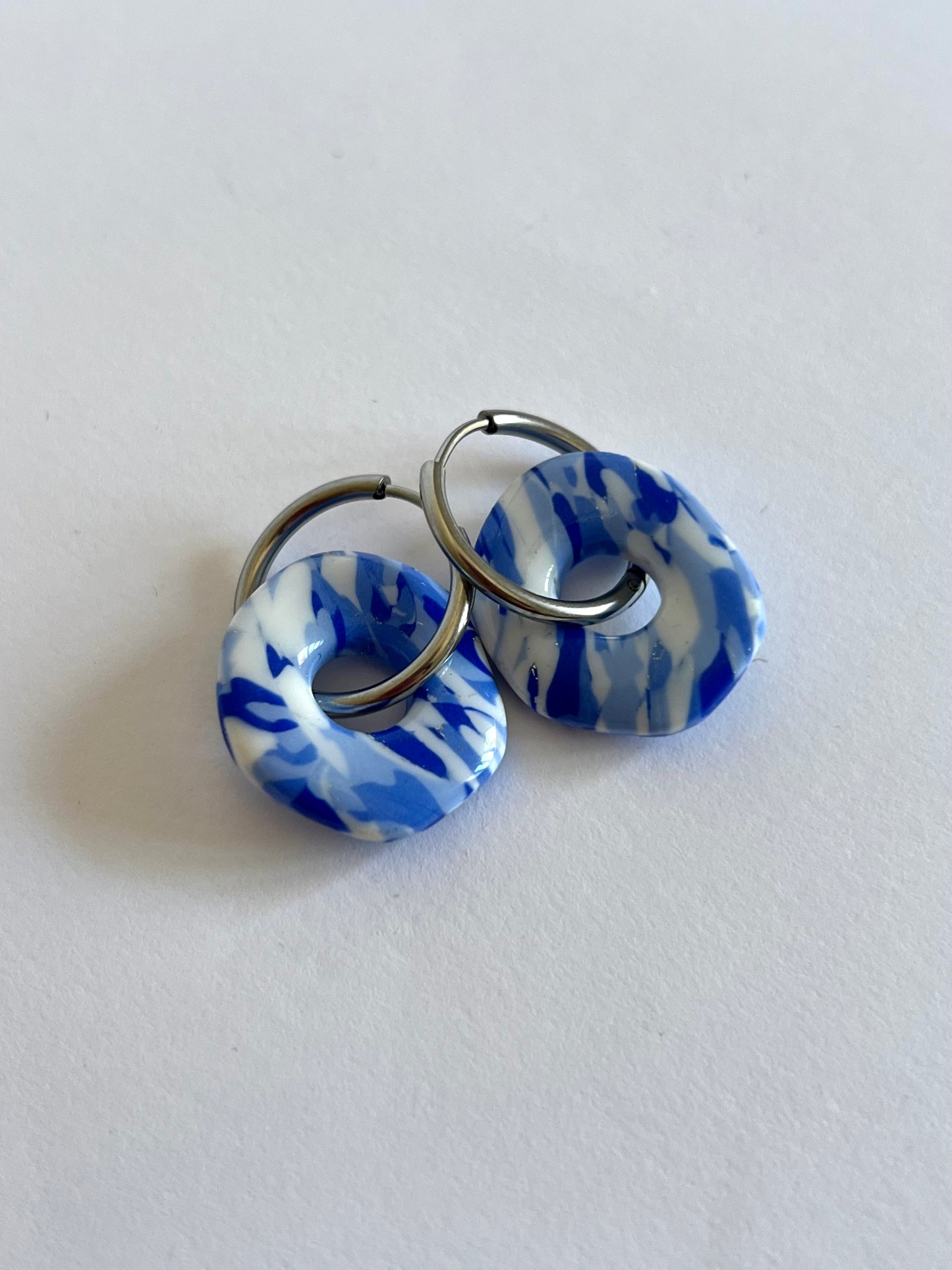Aritos Donut Azul