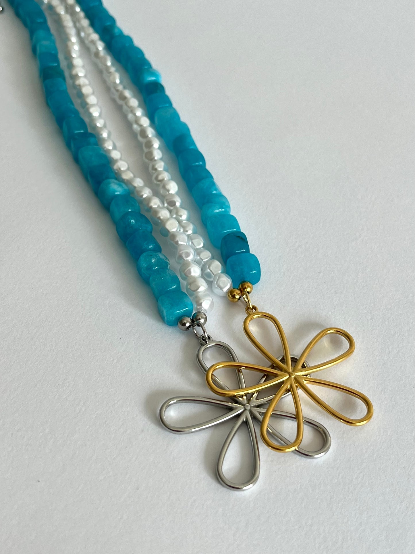 Collar Libia Turquesa