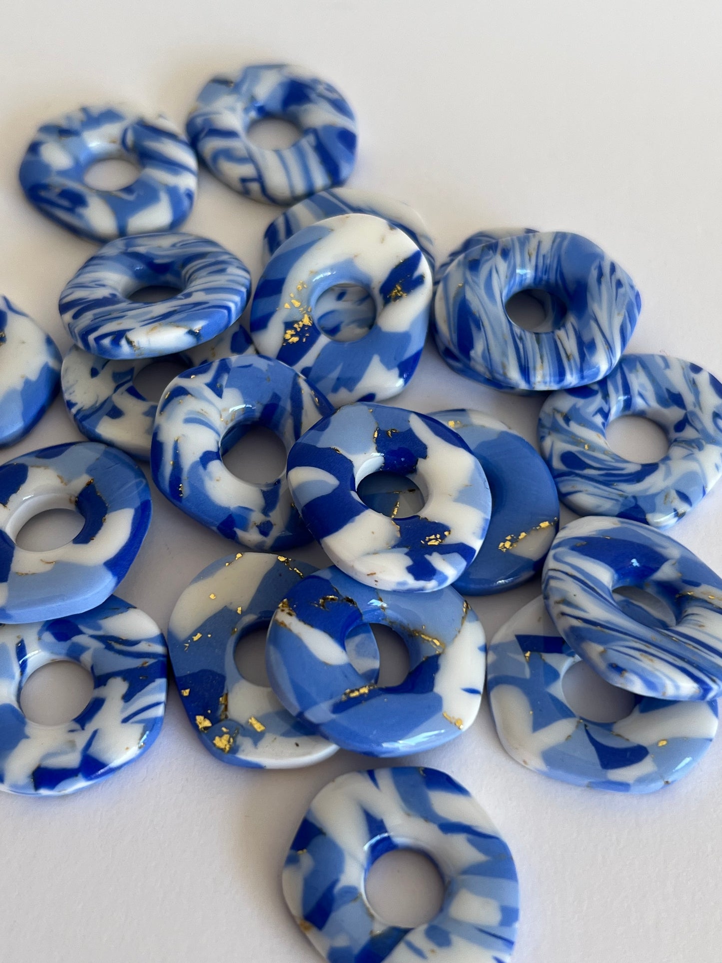 Aritos Donut Azul