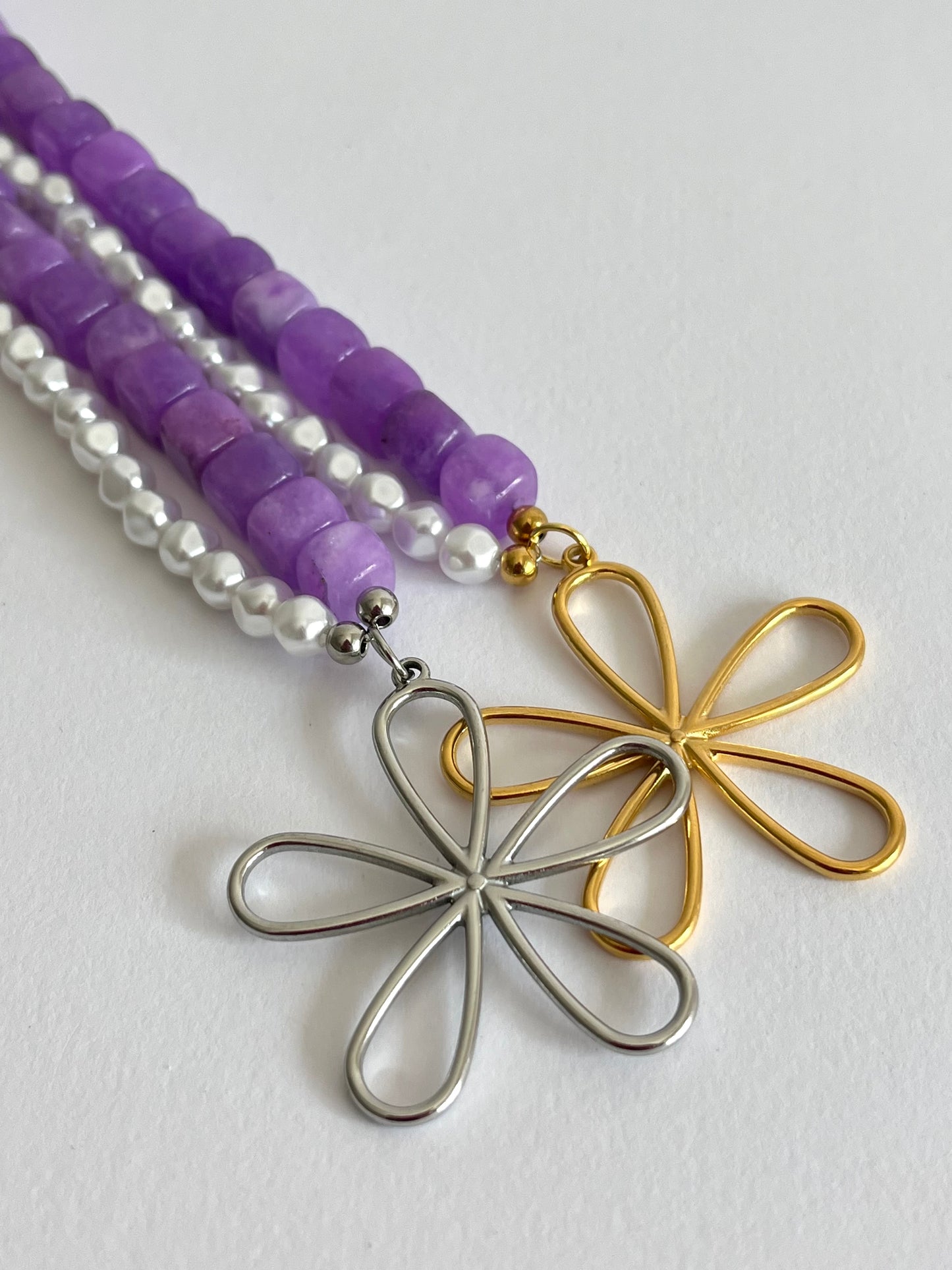 Collar Libia Lila