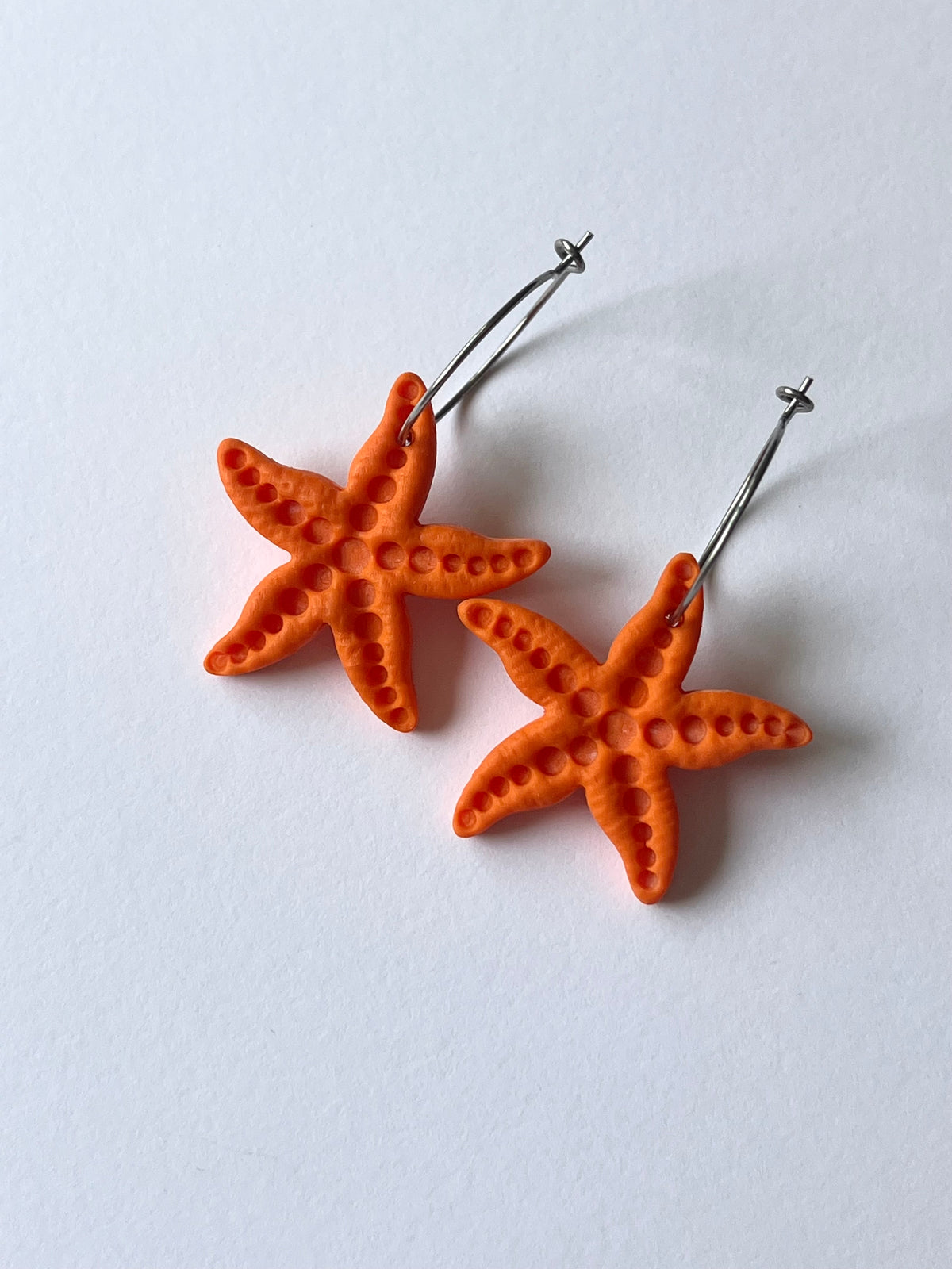Aritos Estrella Mar Naranja