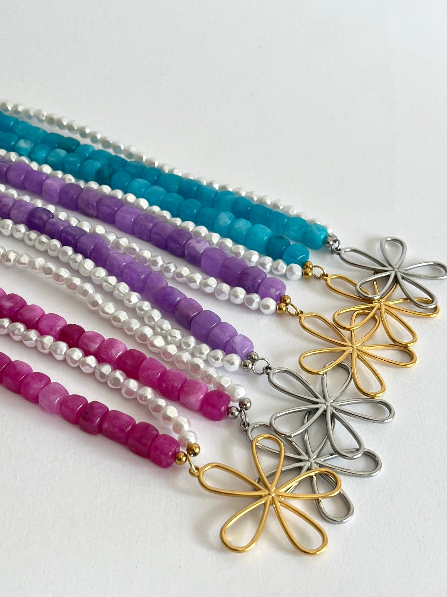 Collar Libia Lila