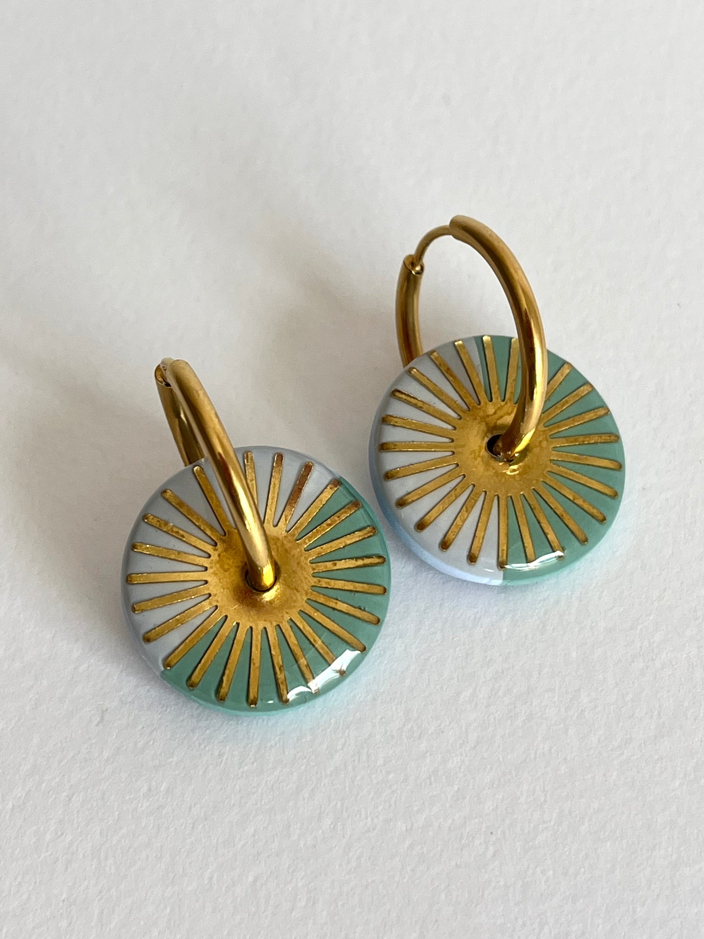 Aritos Solados Dorados