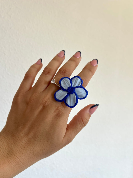 Anillo Lisa Azul