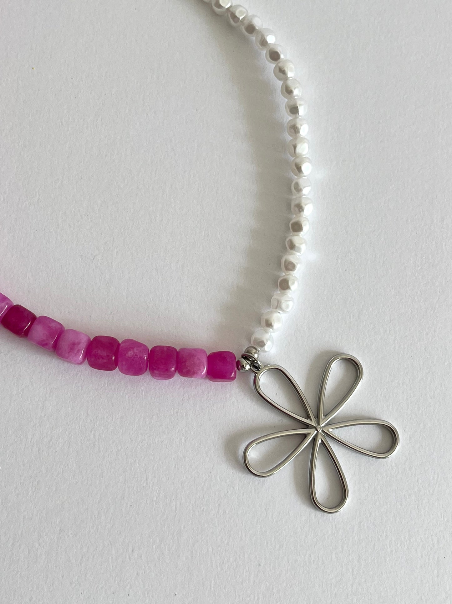 Collar Libia Rosa