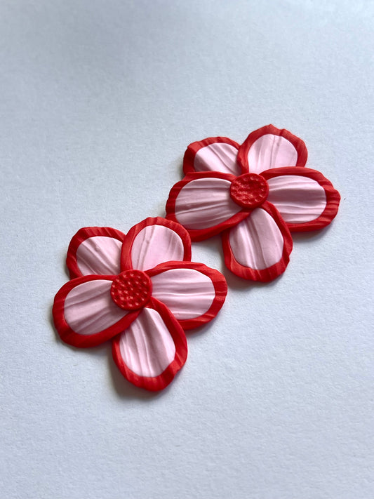 Mini Lisa Rosa y Rojo