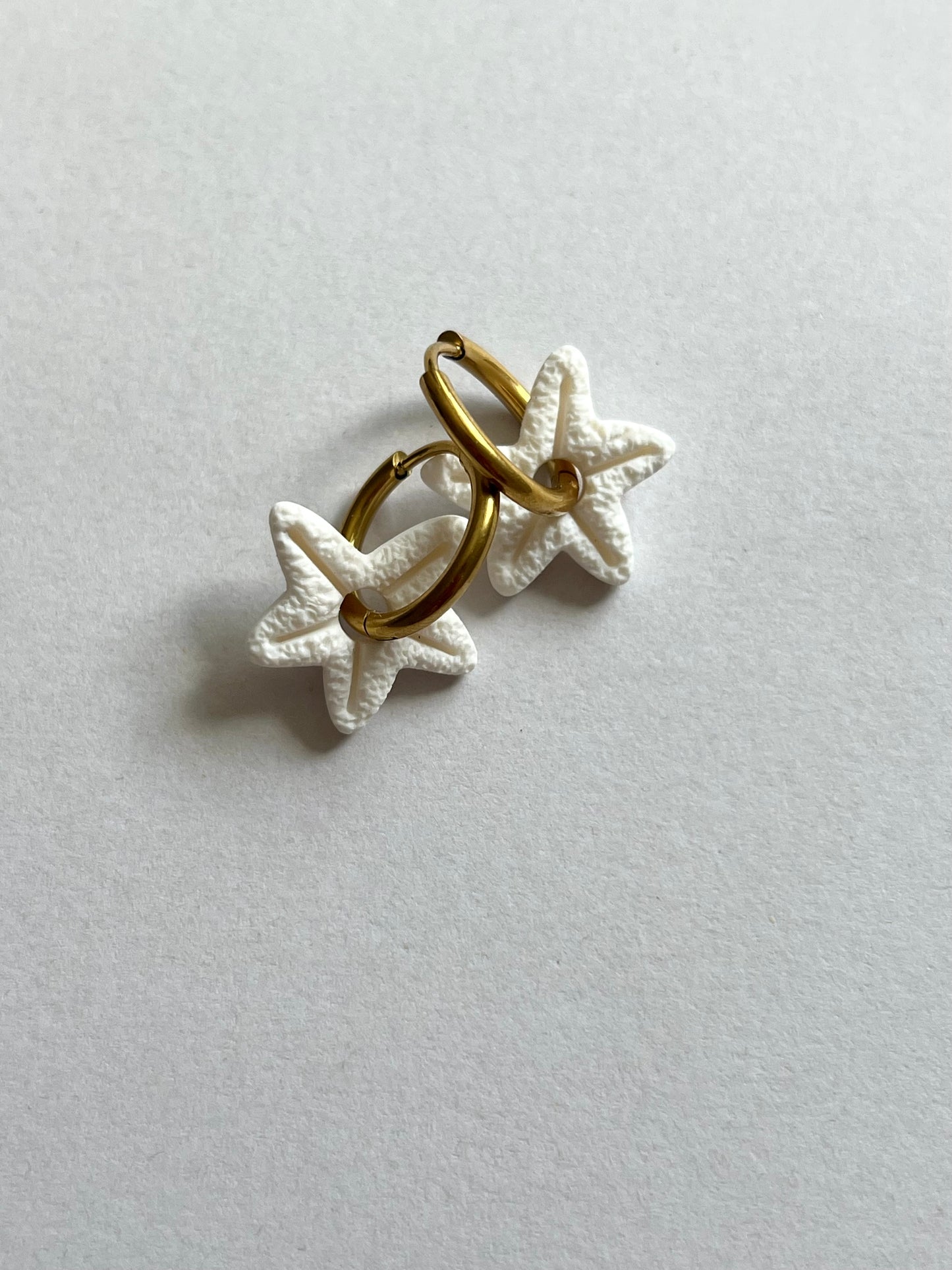 Aritos Estrellas Blancos