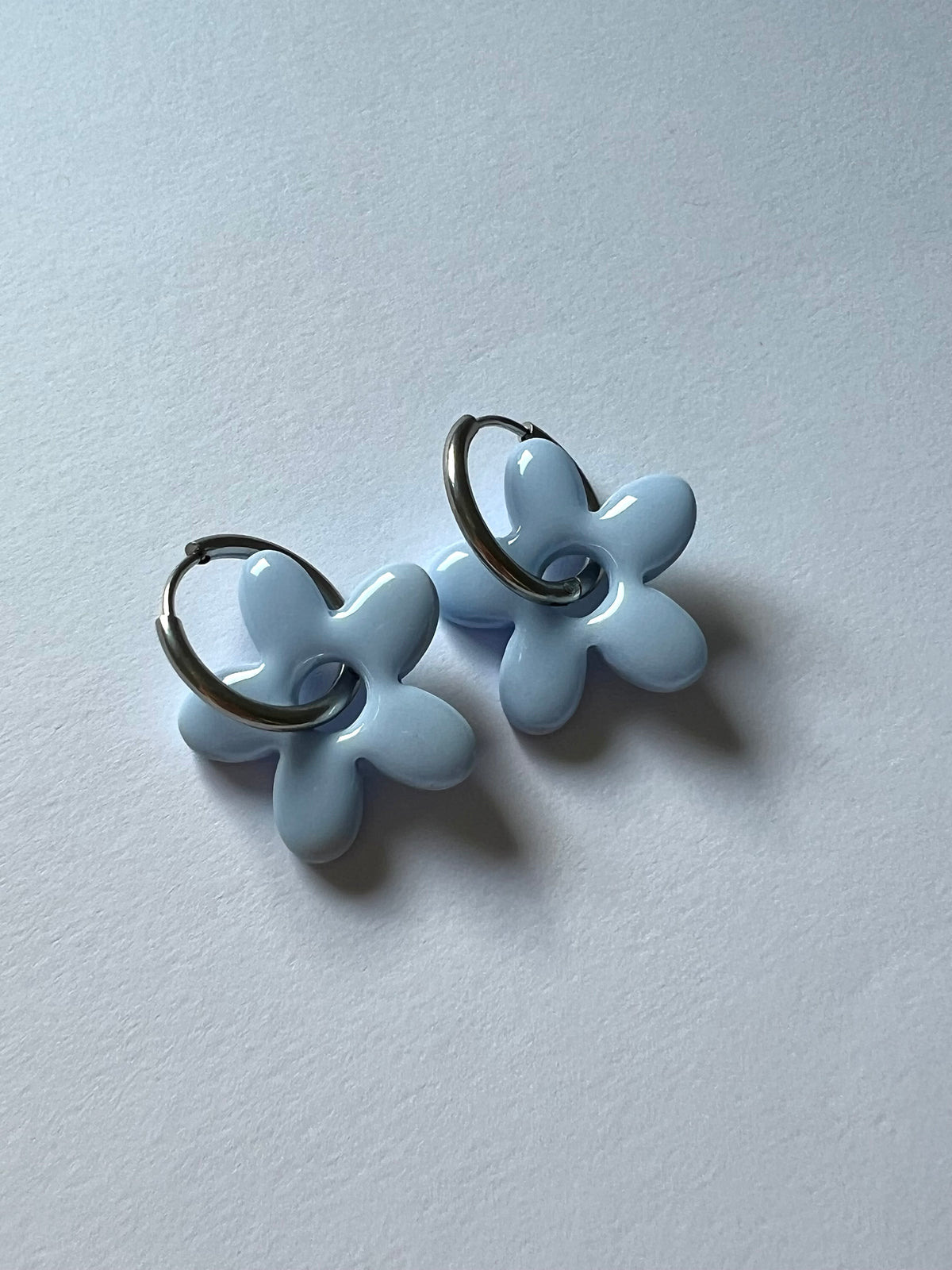 Aritos Flor Celeste