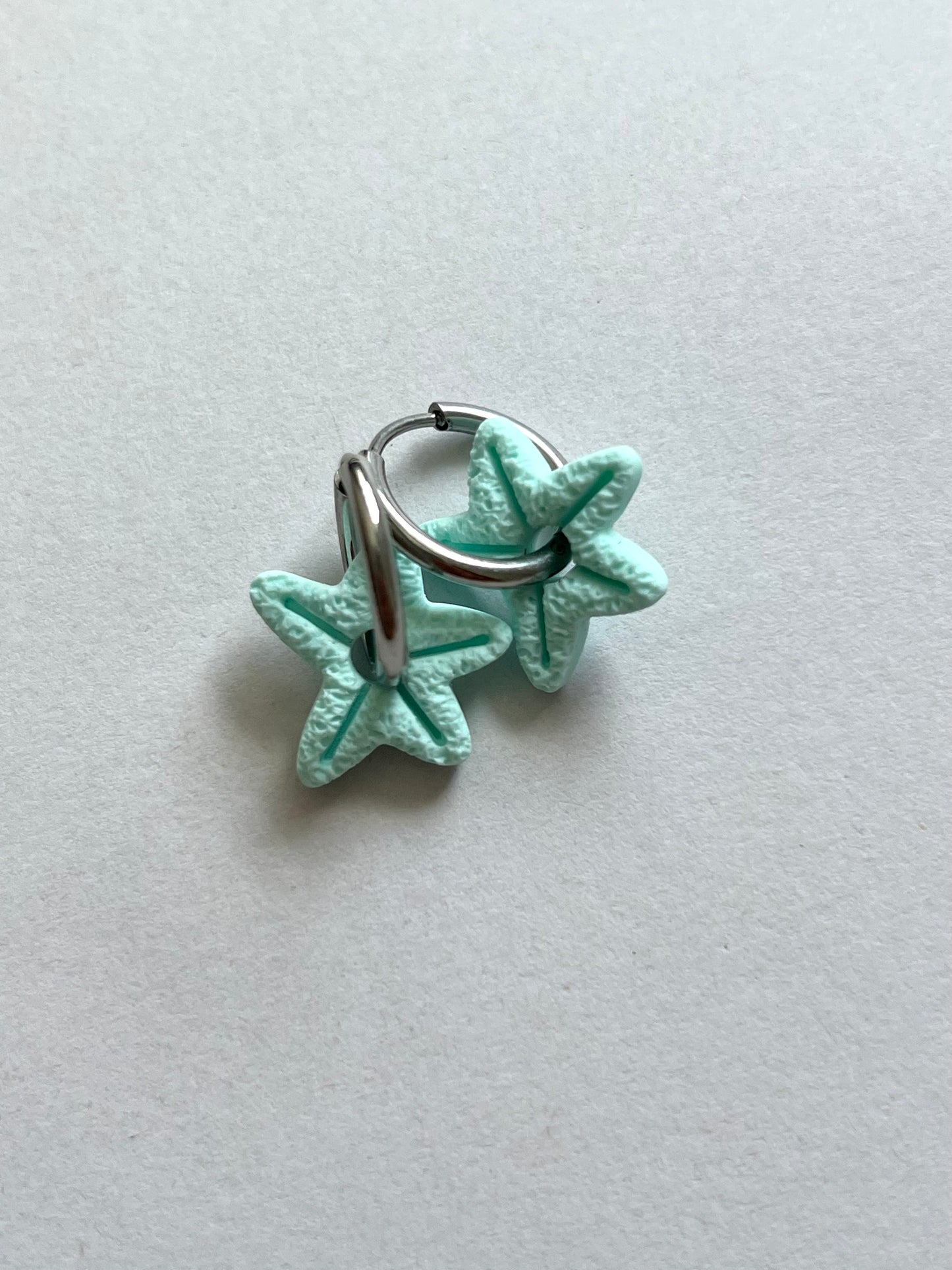 Aritos Estrellas Turquesas