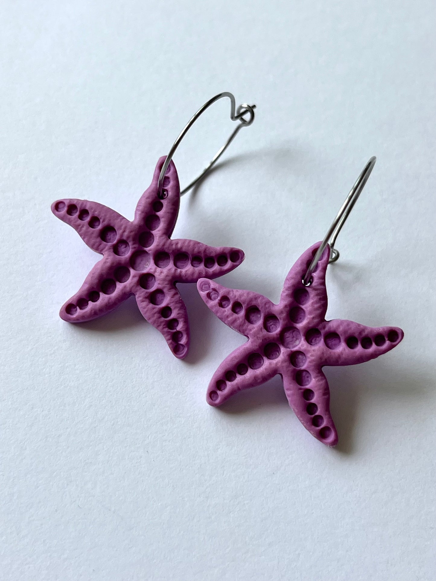 Aritos Estrella Mar Lila