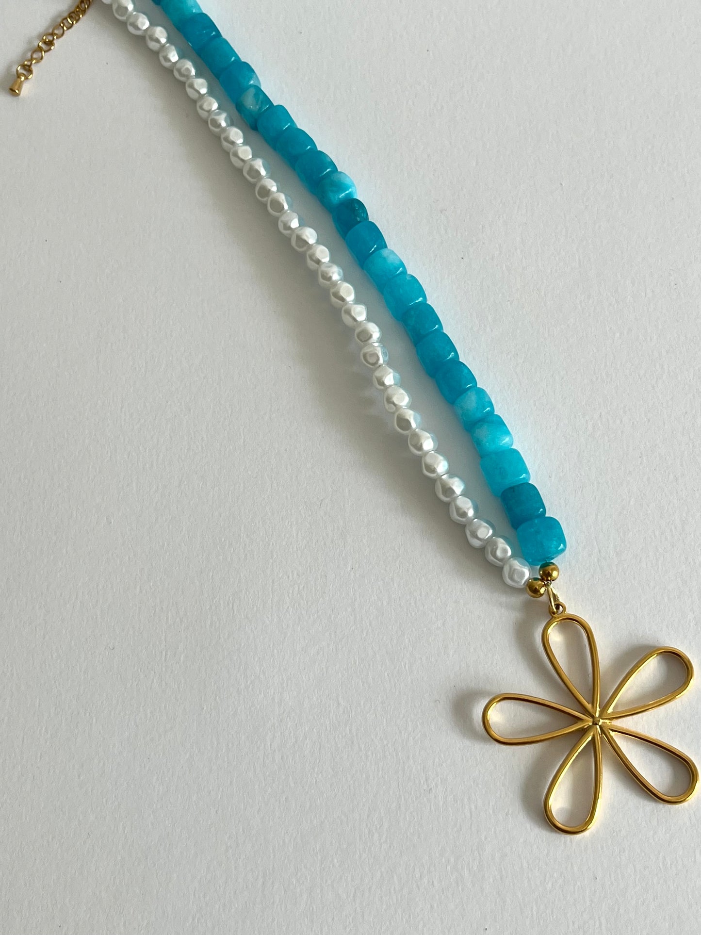 Collar Libia Turquesa