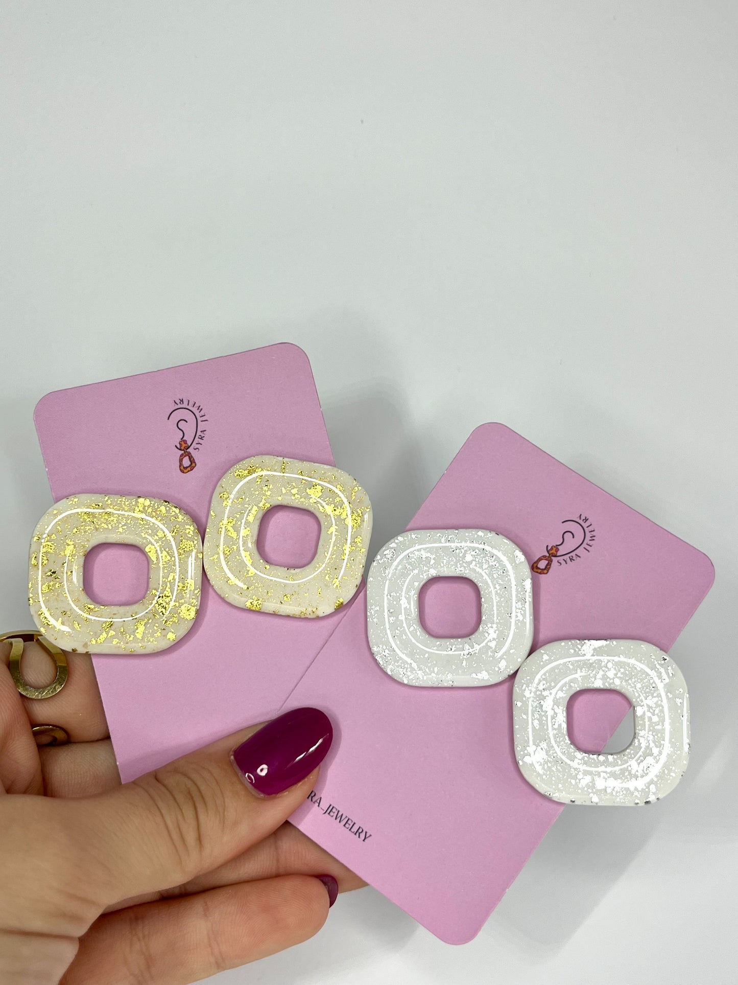 Race Glam Blanco y Plateado