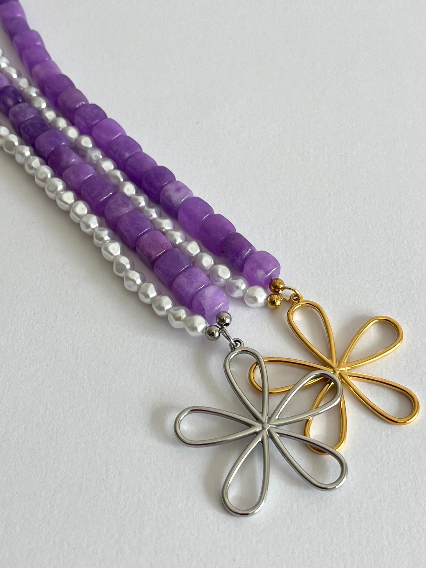 Collar Libia Lila