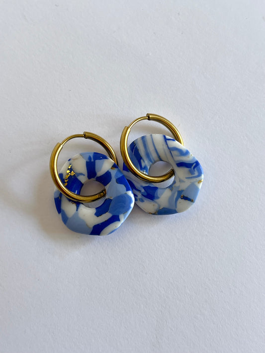 Aritos Donut Azul