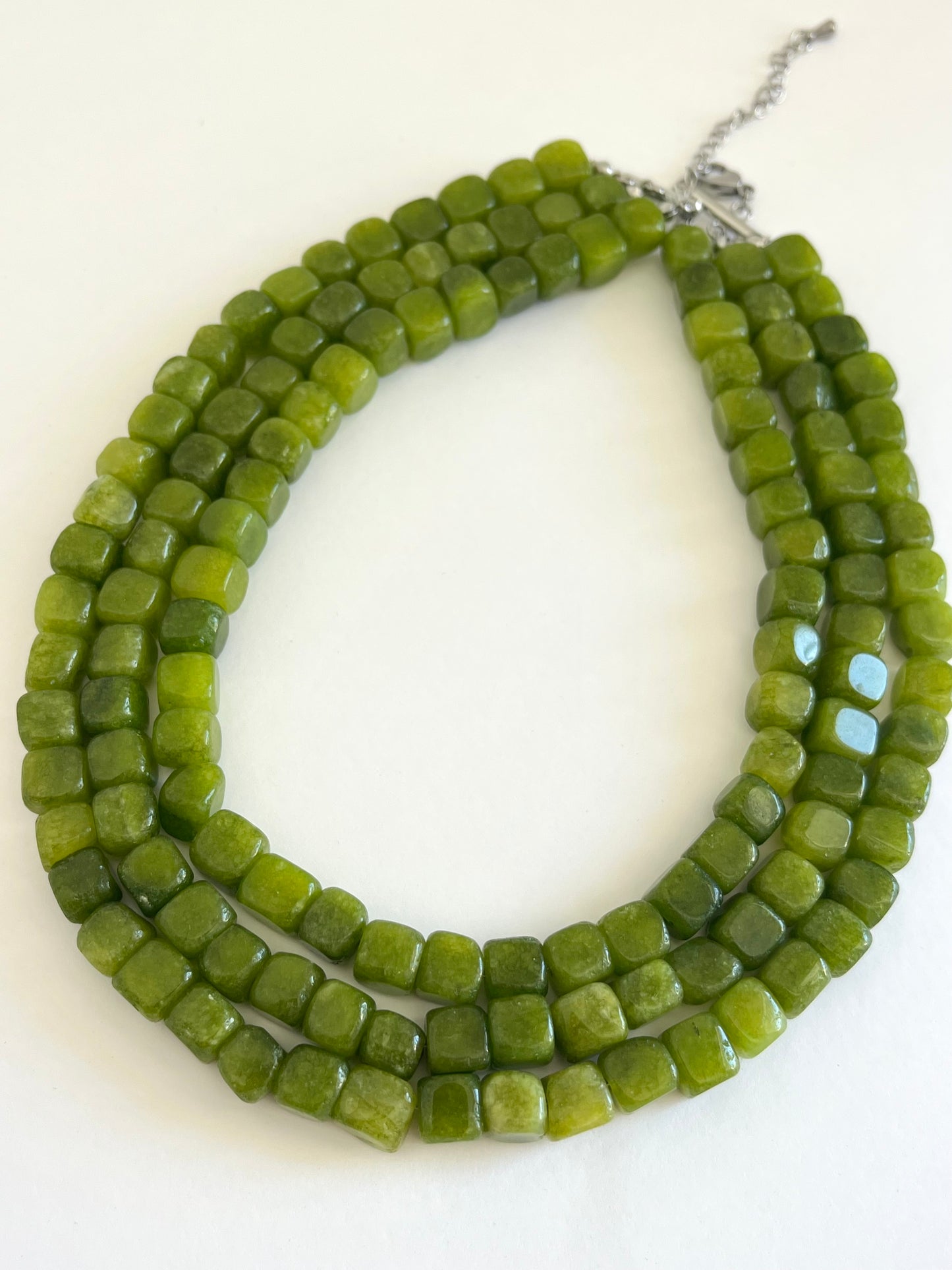 Collar Triple Verde