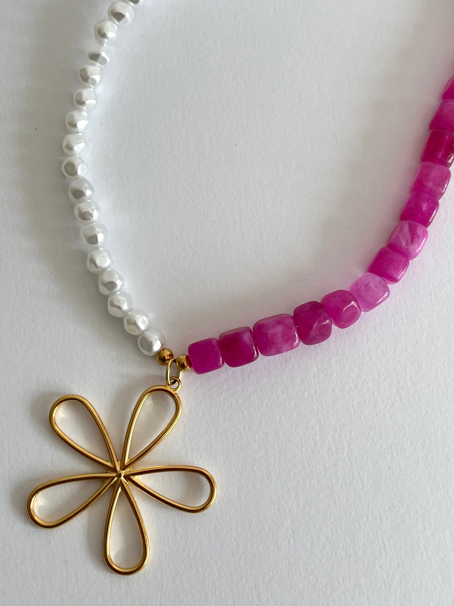 Collar Libia Rosa
