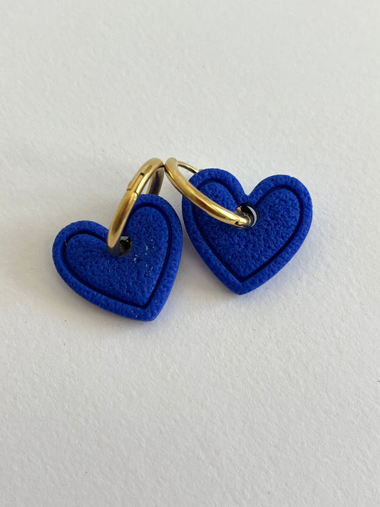 Aritos Hearties Azul Eléctrico