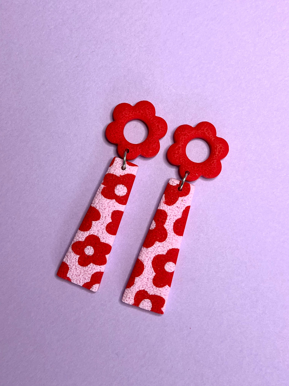 Sally Primavera Rosa Claro y Rojo