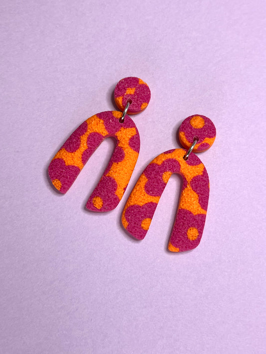 Mini Vinis Primavera Rosa y Naranja